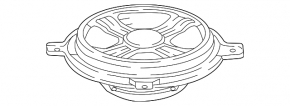 Сабвуфер Honda Insight 19-22