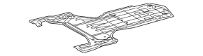 Protecție transmisie automată cu tracțiune spate pentru Lexus GS300 GS350 GS430 06-11