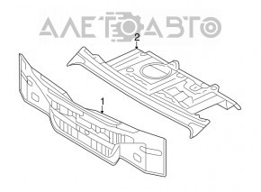 Задняя панель Hyundai Sonata 15-17