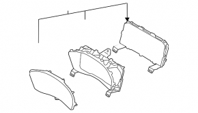 Tablou de bord Subaru Forester 25-26
