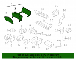 Tablou de bord Subaru Forester 25-26