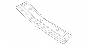 Крыша металл Mercedes C-class W205 15-21 под панораму, отпилена, вмятины