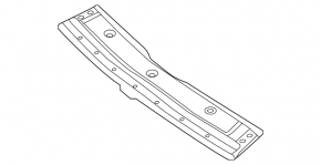 Крыша металл Mercedes C-class W205 15-21 под панораму, отпилена, вмятины
