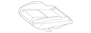 Scaun pasager Mercedes GLC 16-22 cu airbag, electric, încălzit, cu memorie, piele bej, cu suport pentru genunchi