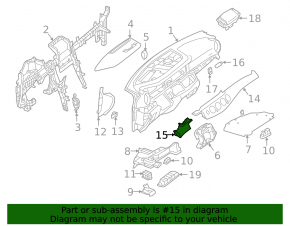 Decorat panou fata stanga Mercedes W213 E 17-20 fara proiectie, lemn deschis, iluminat din spate, zgarieturi