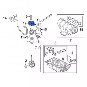 Radiator de ulei pentru motorul Ford Explorer 20- 2.3T