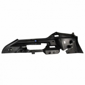 Накладка задней стойки правая Ford Focus mk3 11-15 5d черная, слом креп