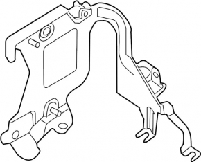 Кронштейн блока ECU Nissan Pathfinder 13-20