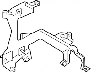 Кронштейн блока ECU Nissan Pathfinder 13-20