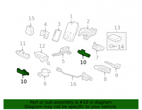 Антенна keyless Acura ILX 13-15