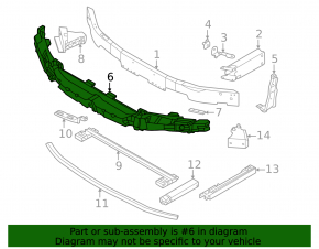 Amortizor bara față BMW 2 F44 20-24 fără suport bara tip M