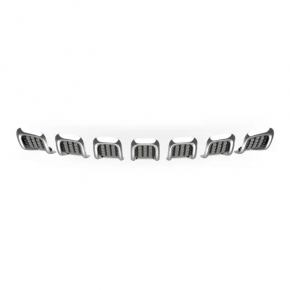 Элемент решетки радиатора grill Jeep Cherokee KL 14-18 дорест хром