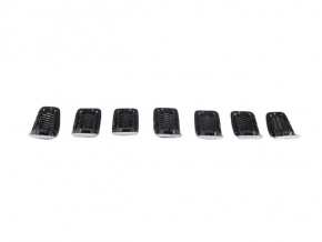 Элемент решетки радиатора grill Jeep Cherokee KL 14-18 дорест хром