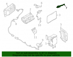 Микрофон в потолке Ford Escape MK4 20-