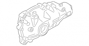 Передний редуктор BMW X5 G05 24-26 3.0T AWD