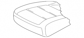 Scaun șofer VW Tiguan 09-17 fără airbag, material textil cărămiziu