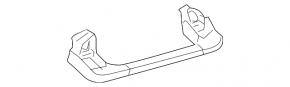 Ручка потолка передняя левая Lexus RX300 RX330 RX350 RX400h 04-09 серая