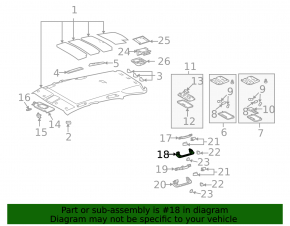 Ручка потолка передняя левая Lexus RX300 RX330 RX350 RX400h 04-09 серая