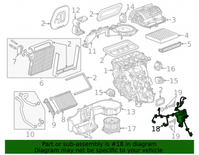 Проводка печки Chevrolet Impala 14-20