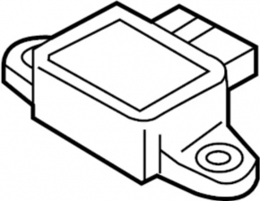 ABS Gravity Sensor Nissan Leaf 11-17