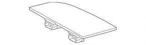 Покрытие багажника заднее правое Lexus RX300 RX330 RX350 RX400h 04-08 черн
