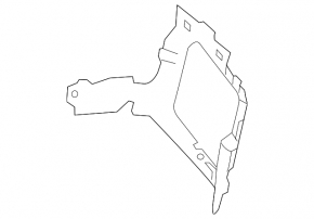 Suport tobă dreapta pentru Land Rover Range Rover Velar 18-23 2.0T, 3.0T Sports