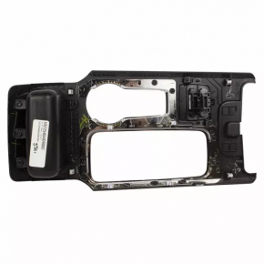 Накладка центральной консоли с подстаканниками Ford Fusion mk5 17-20 plug-in царапины