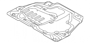 Защита двигателя Land Rover Range Rover Evoque 12-19