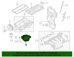 Palet de ulei Nissan Sentra 20-