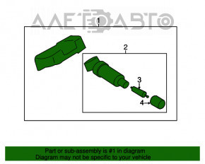 Senzor de presiune a roților Mini Cooper F56 3d 14-