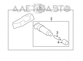 Senzor de presiune a roților Mini Cooper F56 3d 14-