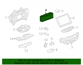 Temperature Control Module Chevrolet Equinox 18