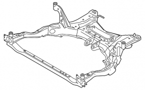 Подрамник передний Mazda CX-5 13-16