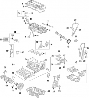 Шестерня распредвала Honda HR-V 16-22