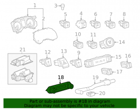 Управление климат-контролем Toyota Rav4 19-24 dual zone, потерто