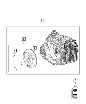 АКПП в сборе Jeep Cherokee KL 20-22 2.4 948TE DFH FWD 20К