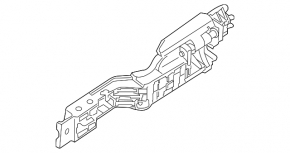 Механизм ручки двери передней левой Nissan Leaf 11-12