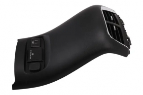 Ornamente consolei centrale spate Chevrolet Malibu 16-25, negre, zgârieturi