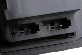Ornamente consolei centrale spate Chevrolet Malibu 16-25, negre, zgârieturi