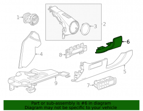 Ornament central panou frontal negru pentru Chevrolet Equinox EV 24-26