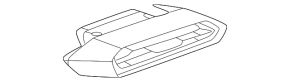 Deflector de aer pe panoul frontal, dreapta șofer, Audi A3 22-26