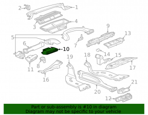 Deflector de aer pe panoul frontal, dreapta șofer, Audi A3 22-26
