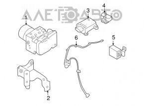 Yaw Rate Sensor Hyundai Veloster 12-14