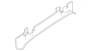 Ornamente portbagaj superior pentru Mercedes X167 GLS 450 580 20-26