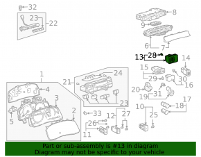 Управление зеркалами Lexus GX470 03-06