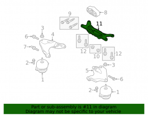 Опора АКПП Ford Mustang mk6 15-17 3.7