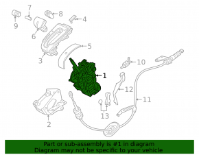 Шифтер КПП Honda CRV 17-22