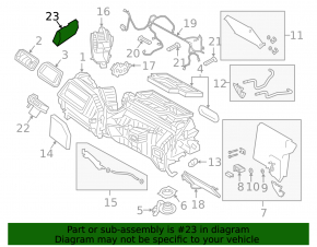 AC HEAT CLIMATE CONTROL MODULE BMW 5 G30 19-23