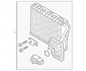 Evaporator BMW 5 G30 17-23 BAPMIC