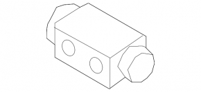 Клапан печки кондиционера BMW X5 F15 16-18 plug-in